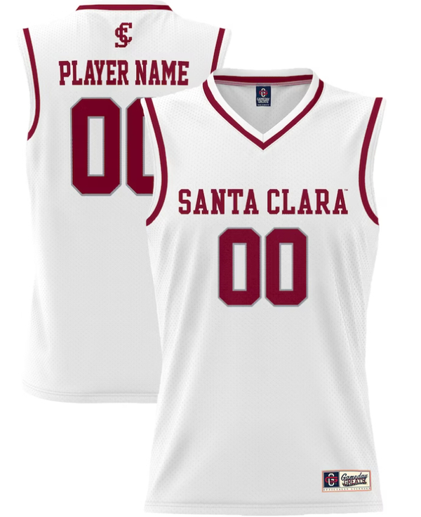 Men's Santa Clara University Custom White College Basketball Swingman Jersey,We sell and wholesale Men's Santa Clara University Custom White College Basketball Swingman Jersey on line form chian!